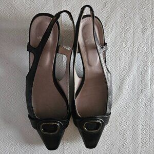 Black Leather Vintage Shoes